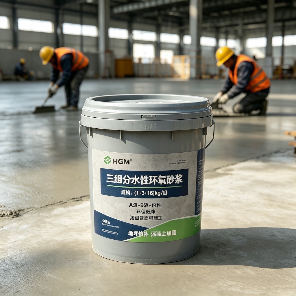 顺昌三组份水性环氧砂浆